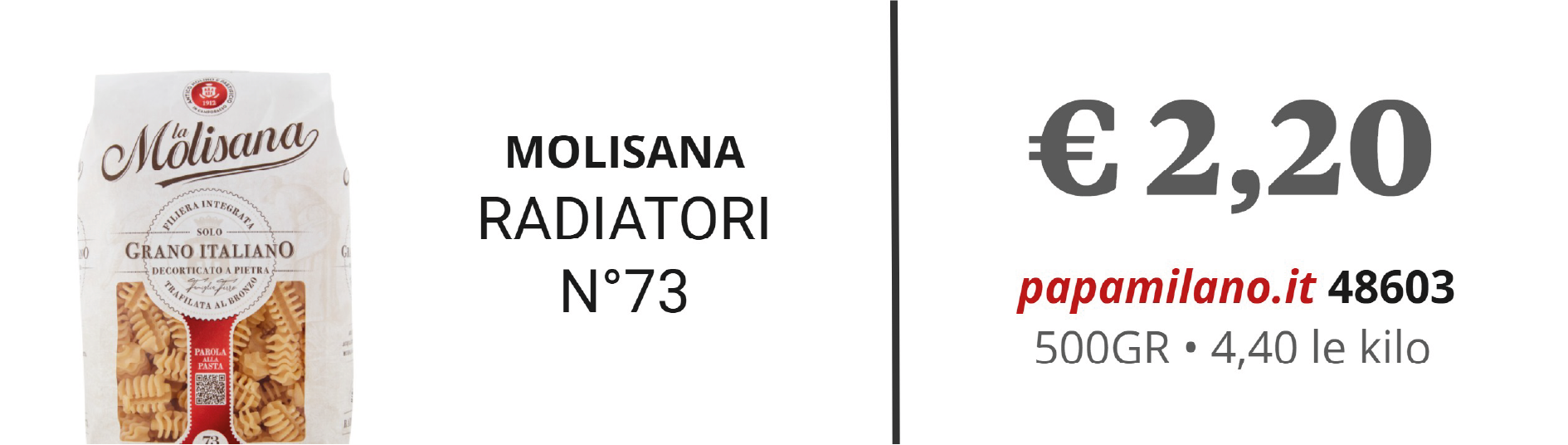 MOLISANA RADIATORI N°73